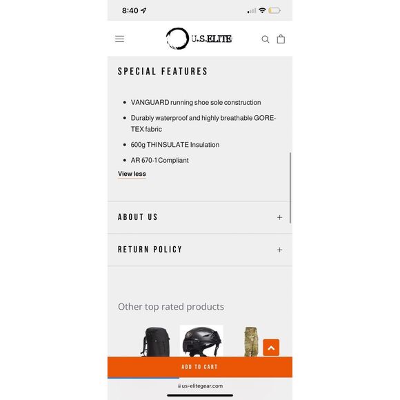 NWT Belleville Gore-Tex Tactical Combat Boots Military Grade Sz 10 W u s elite - Picture 5 of 11